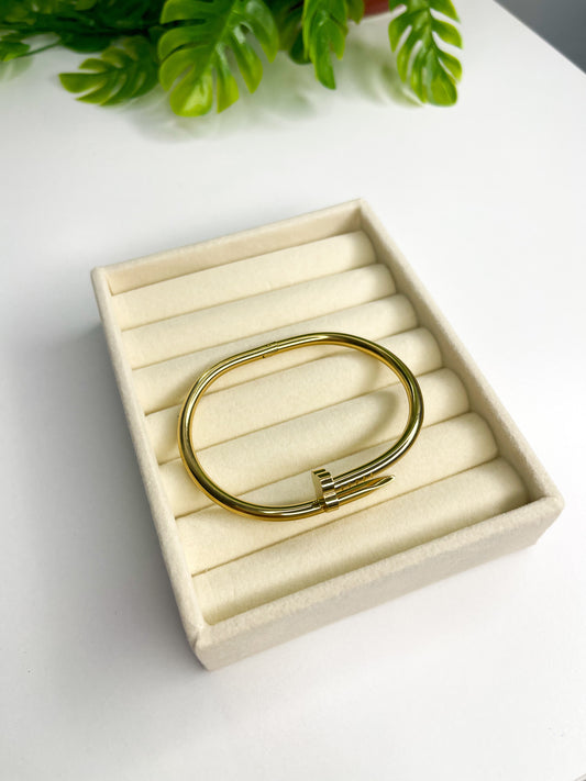 Bracelete Prego - Aço inoxidável