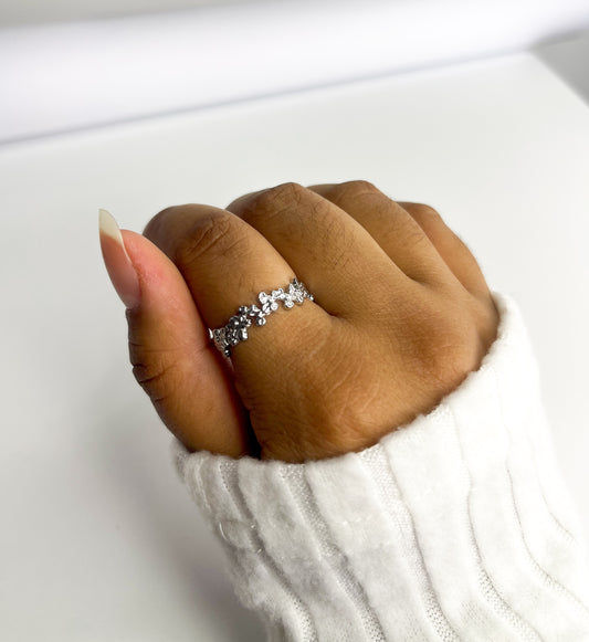 Anel Ajustável Aura - Aço Inoxidável