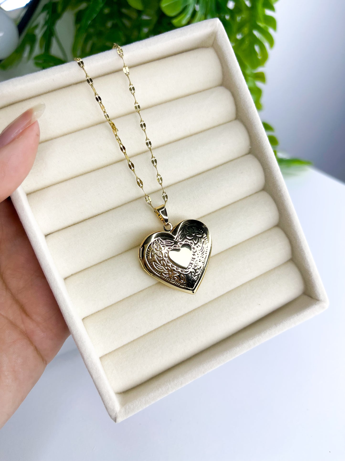 Colar Relicário Personalizável - Aço Inoxidável