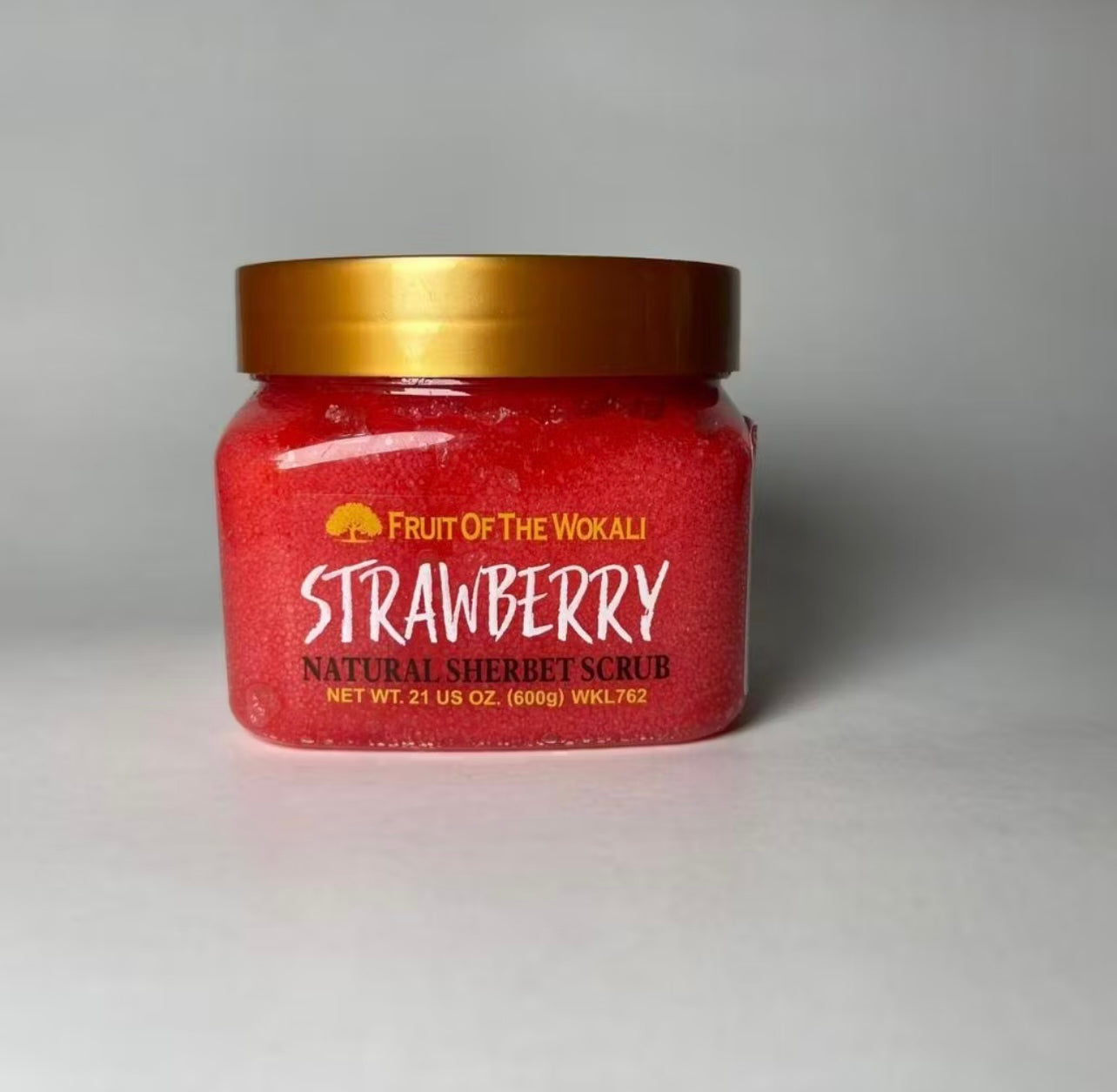 Esfoliante Corporal Fruit of the Wokali Strawberry - 600g