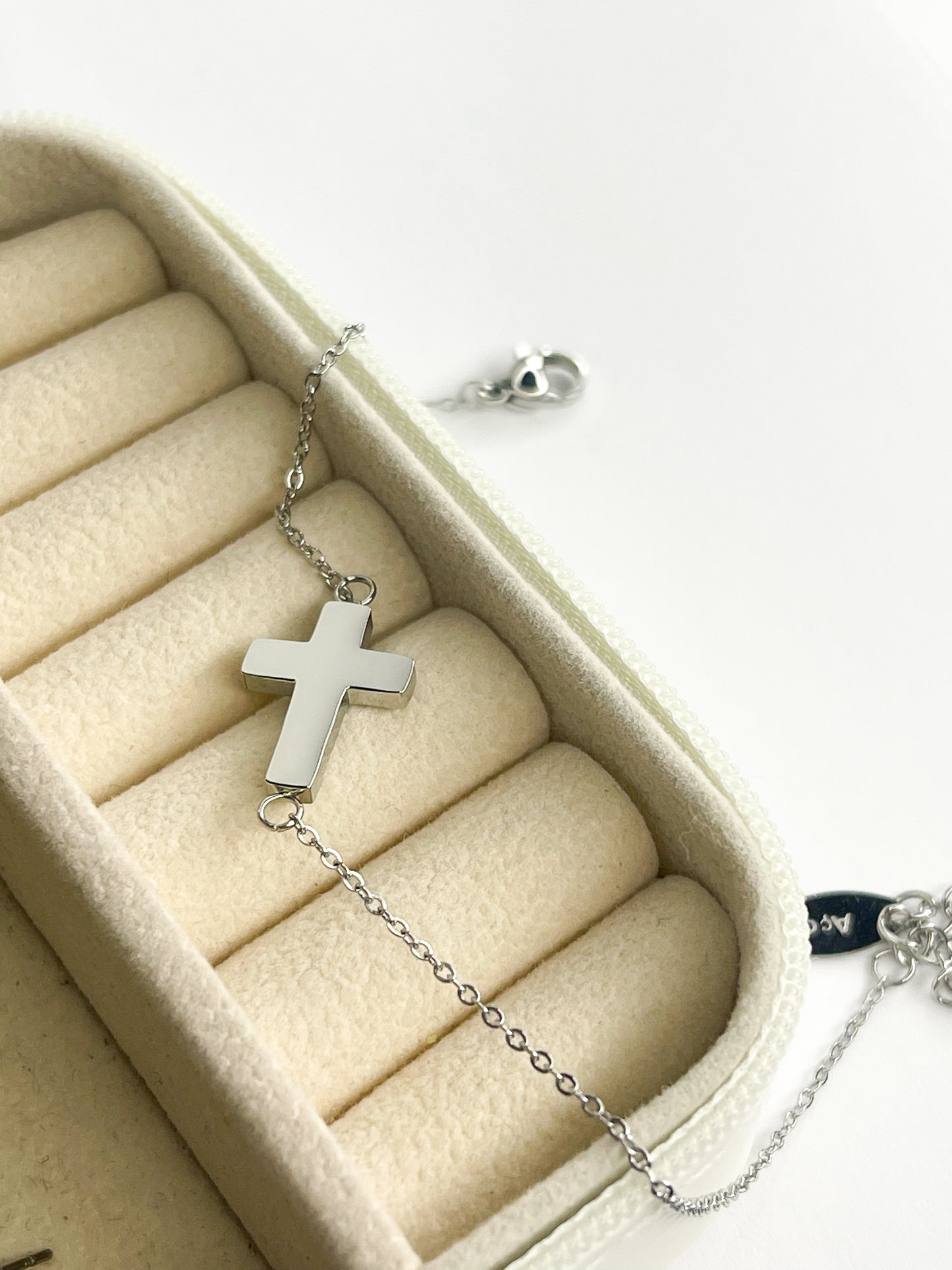 Pulseira celeste - Aço Inoxidável