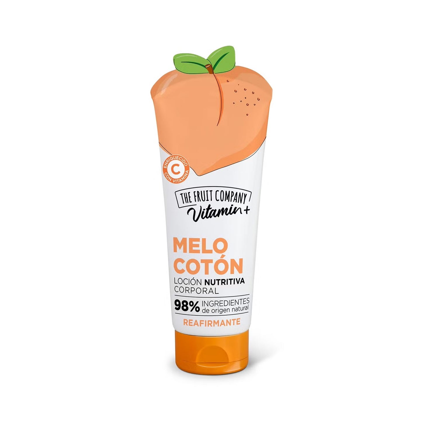 Loção corporal reafirmante de pêssego THE FRUIT COMPANY - 200ml