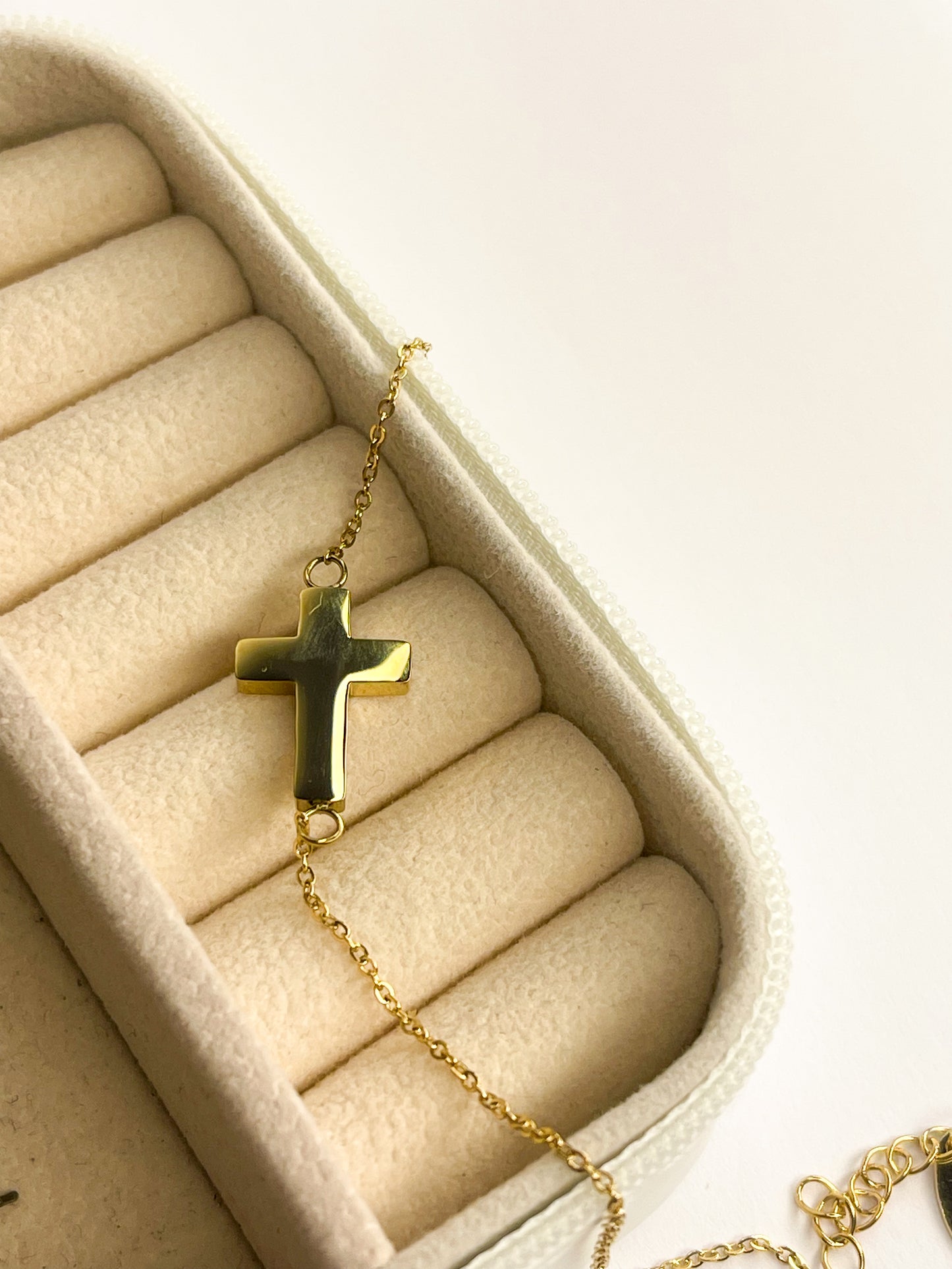 Pulseira celeste - Aço Inoxidável