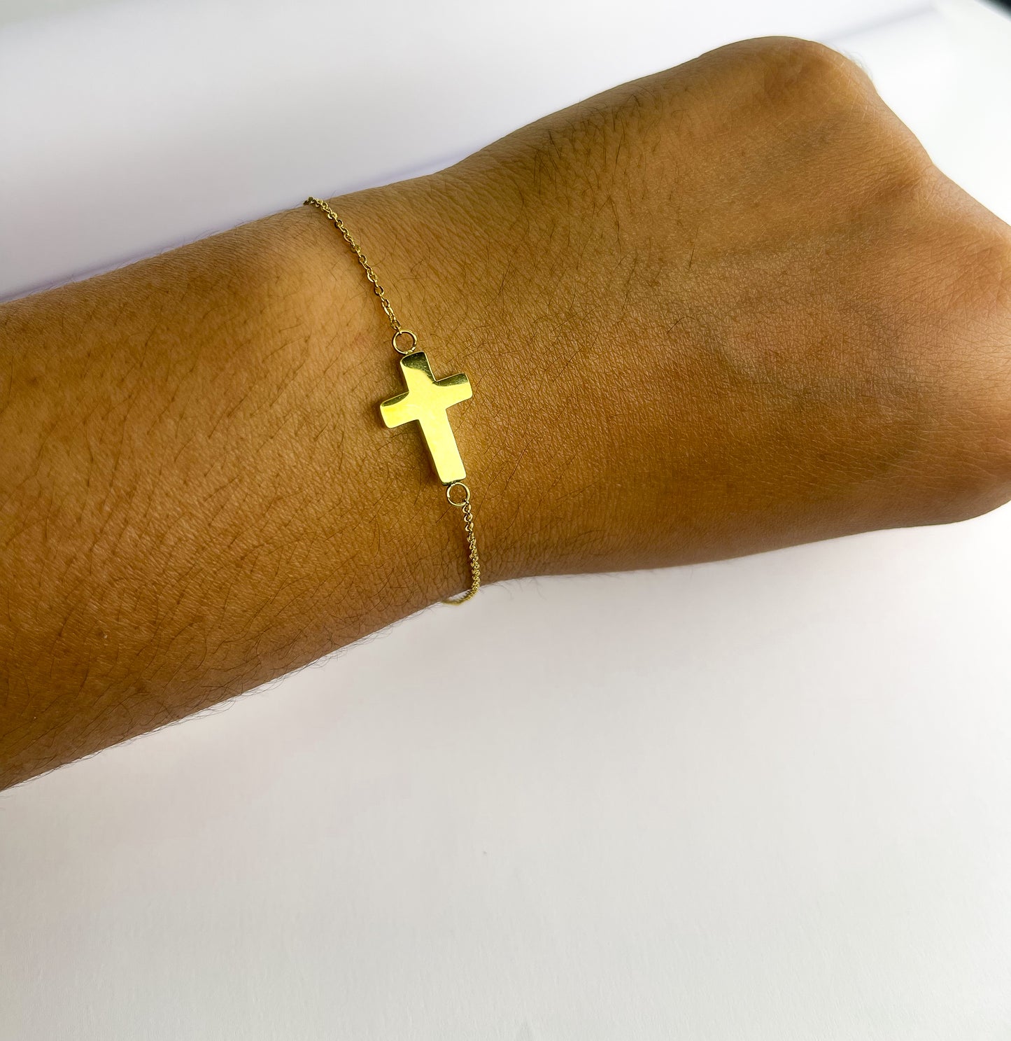 Pulseira celeste - Aço Inoxidável