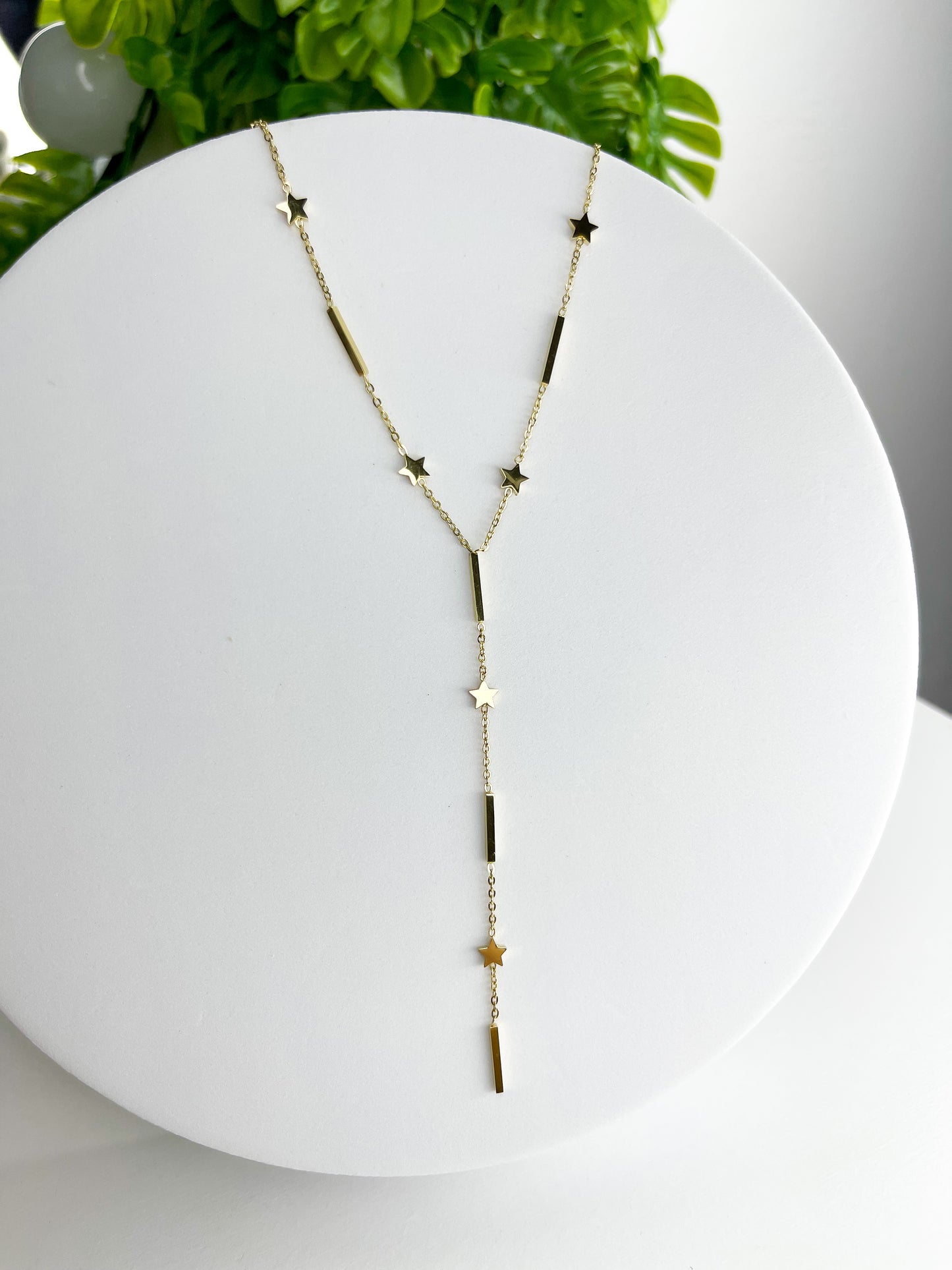 Colar Gravatinha Estrela - Aço Inoxidável