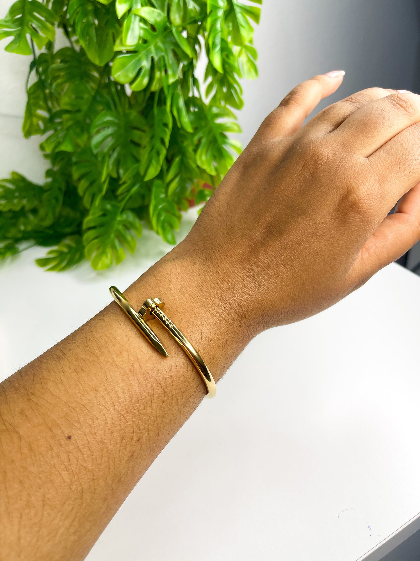Bracelete Prego - Aço inoxidável