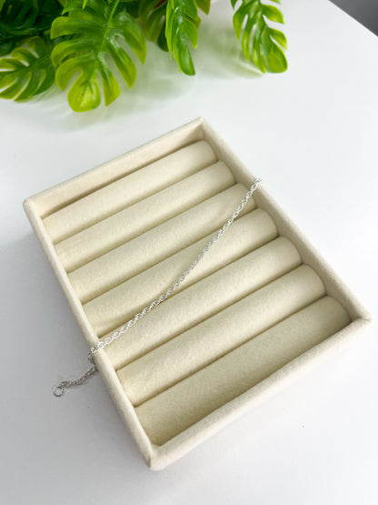 Pulseira Cabelinho de Anjo - Prata 925
