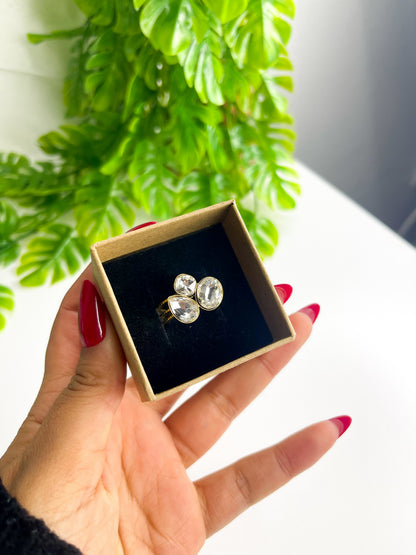 Anel Ajustável Virgínia - Aço Inoxidável