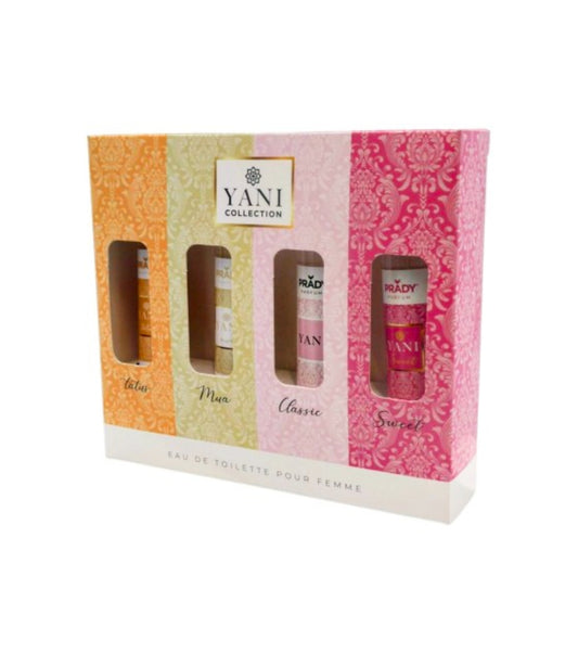 Kit de Mini perfumes Yani Colletion da Prady - (4x33ml)