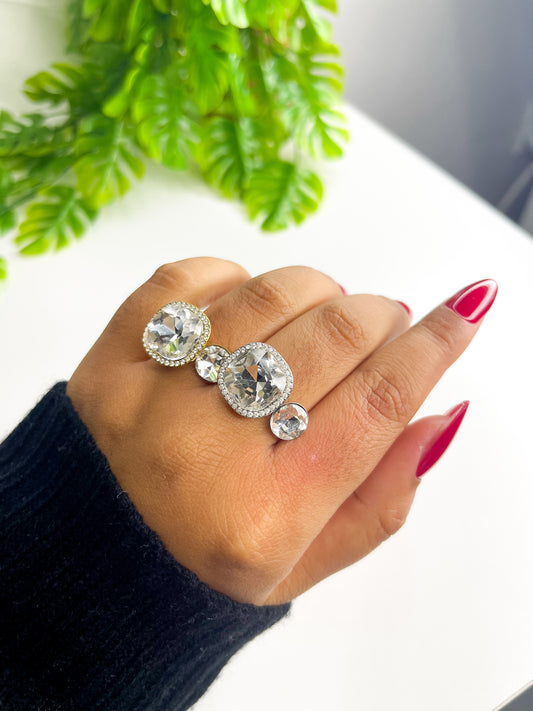 Anel Ajustável Lorenza - Aço Inoxidável