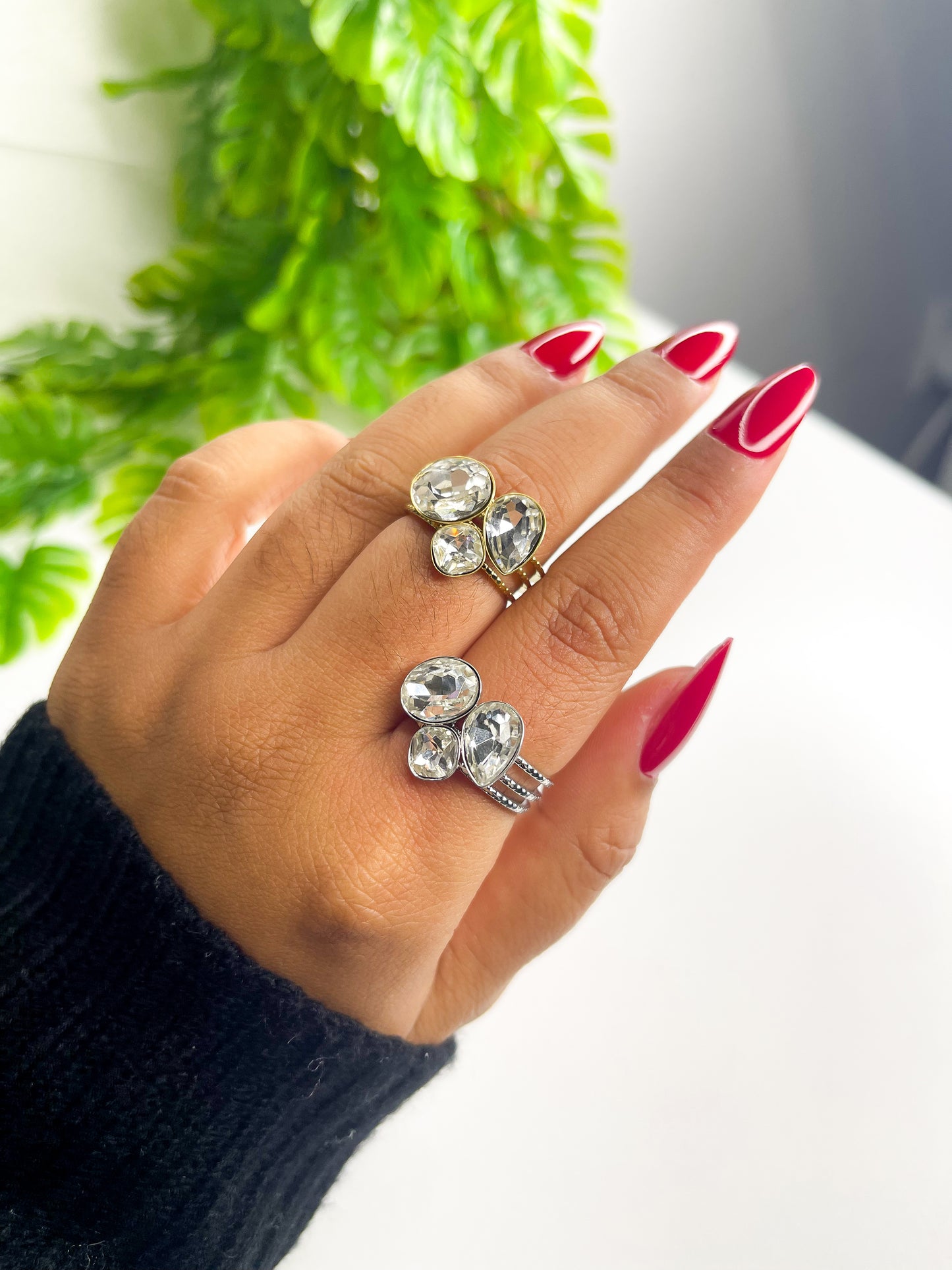 Anel Ajustável Virgínia - Aço Inoxidável