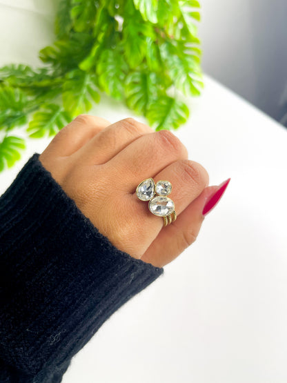 Anel Ajustável Virgínia - Aço Inoxidável