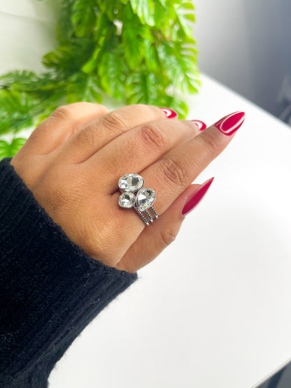 Anel Ajustável Virgínia - Aço Inoxidável