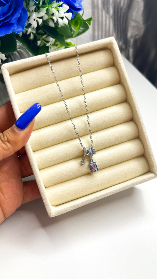 Colar Duo Charms - Aço Inoxidável