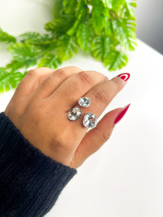 Anel ajustável Charlotte - Aço Inoxidável