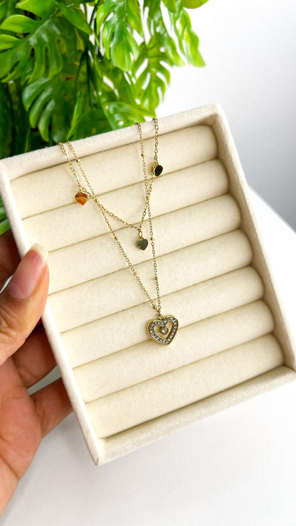 Colar Luna Love - Aço Inoxidável