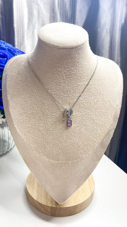 Colar Duo Charms - Aço Inoxidável