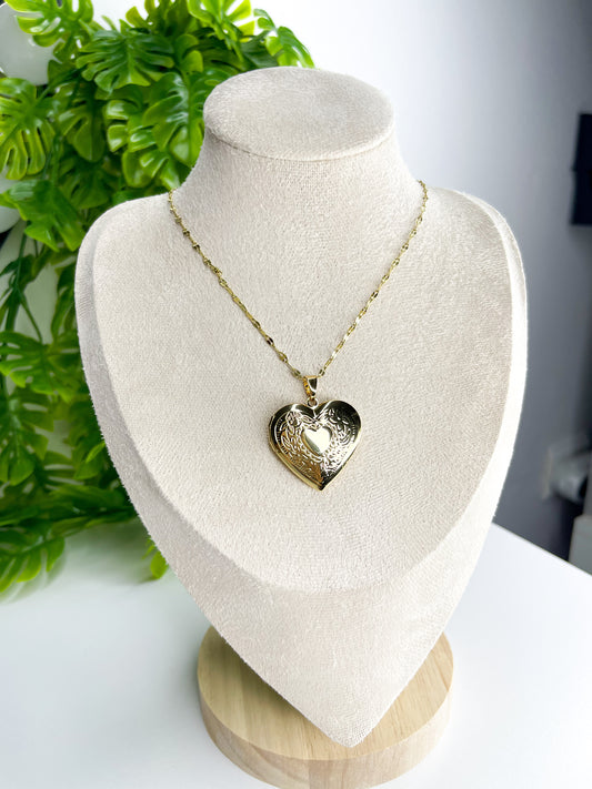 Colar Relicário Personalizável - Aço Inoxidável