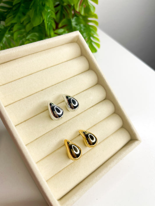 Brinco gota 2,7cm - Aço Inoxidável