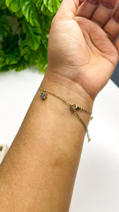 Pulseira Violetta – Aço Inoxidável