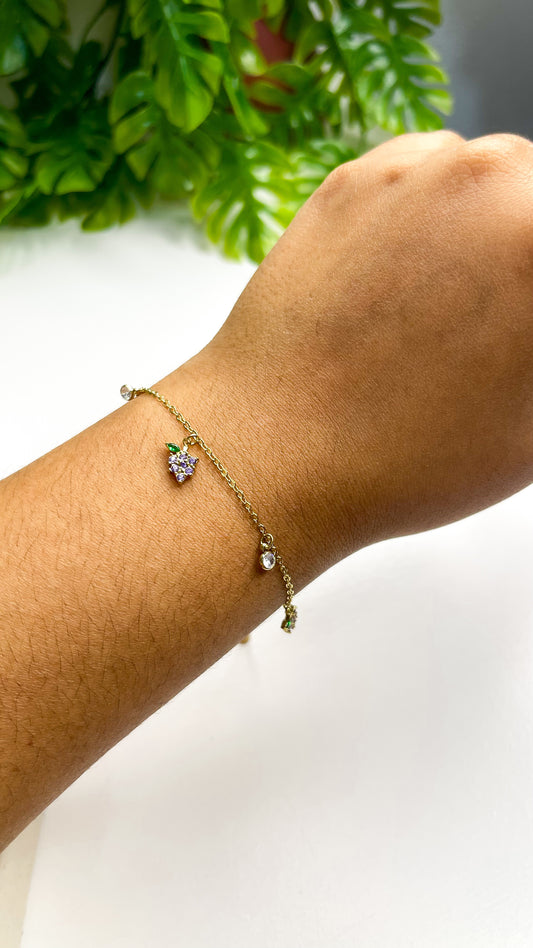 Pulseira Violetta – Aço Inoxidável