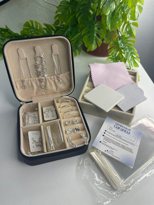 Kit Revenda Iniciante 15 peças em Prata 925