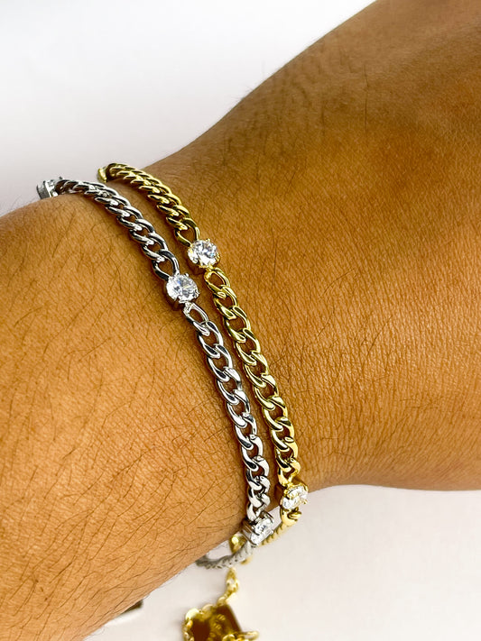 Pulseira Estela - Aço Inoxidável