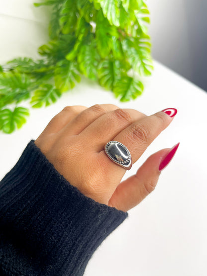 Anel Ajustável Eleonora - Aço Inoxidável