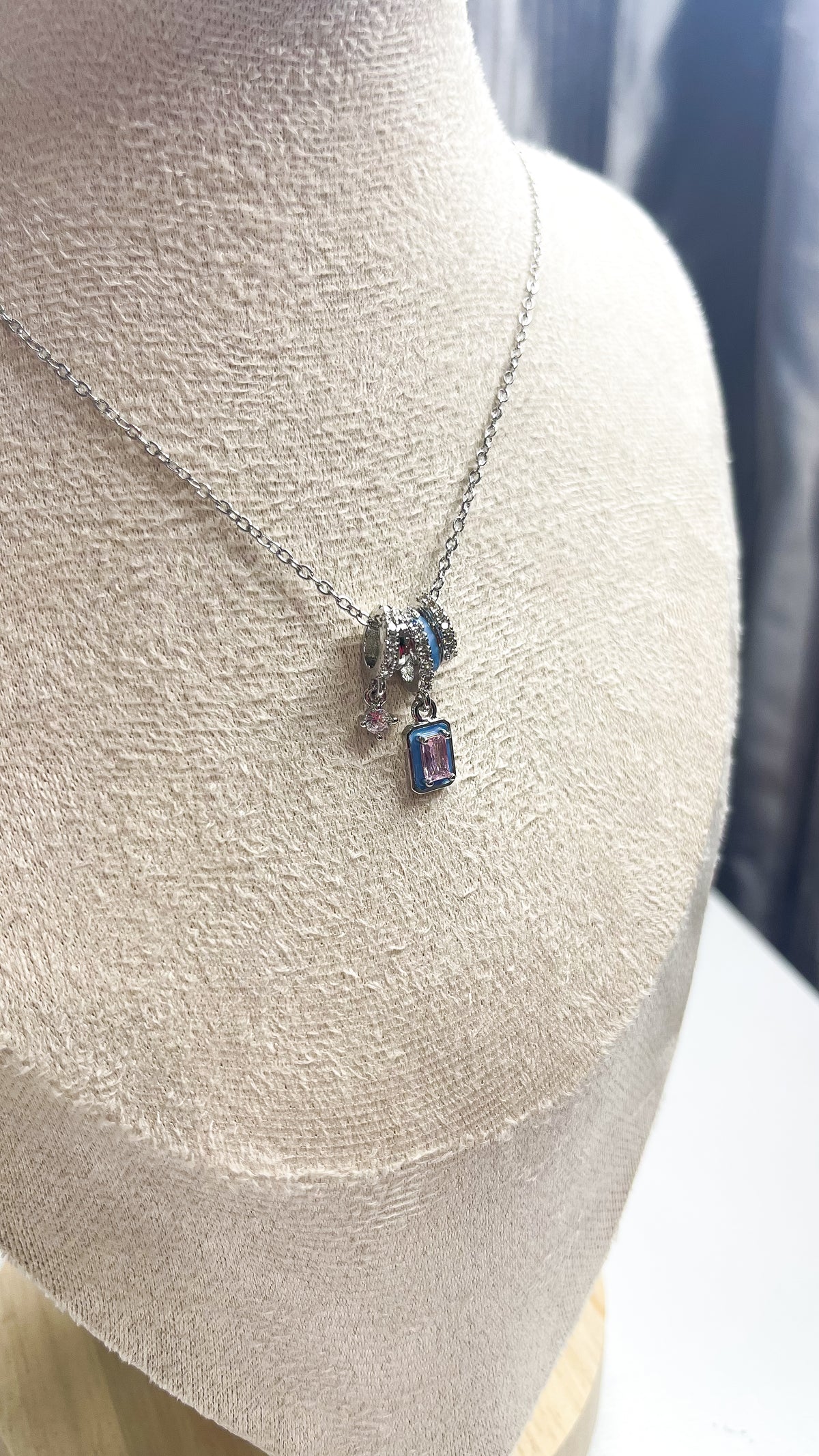 Colar Duo Charms - Aço Inoxidável