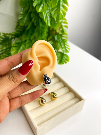 Brinco gota 2,7cm - Aço Inoxidável
