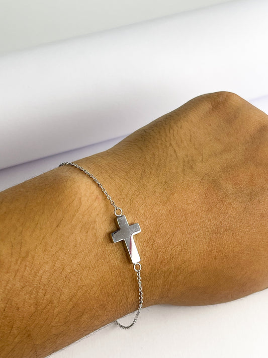Pulseira celeste - Aço Inoxidável