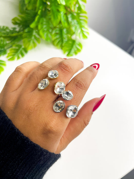 Anel ajustável Charlotte - Aço Inoxidável