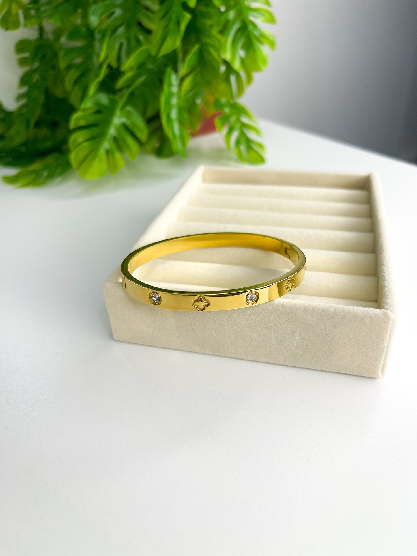 Bracelete Lucky Shine — Aço Inoxidável
