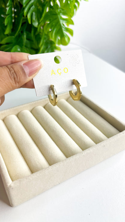 Brinco Milano - Aço Inoxidável