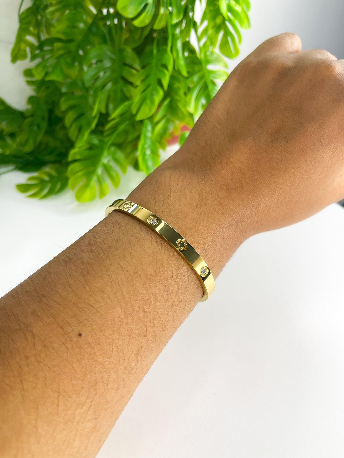 Bracelete Lucky Shine — Aço Inoxidável
