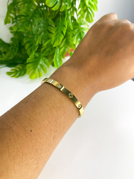 Bracelete Lucky Shine — Aço Inoxidável