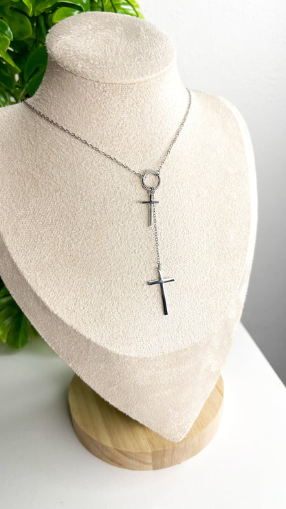 Colar Faith - Aço Inoxidável