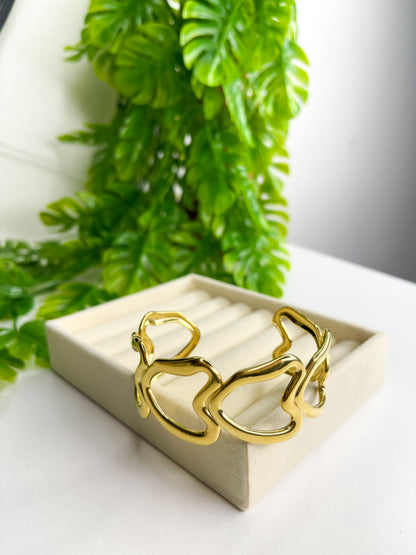 Bracelete Isadora - Aço inoxidável