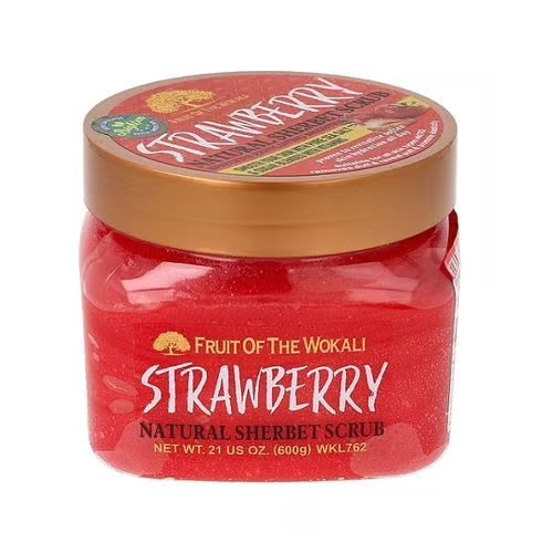 Esfoliante Corporal Fruit of the Wokali Strawberry - 600g