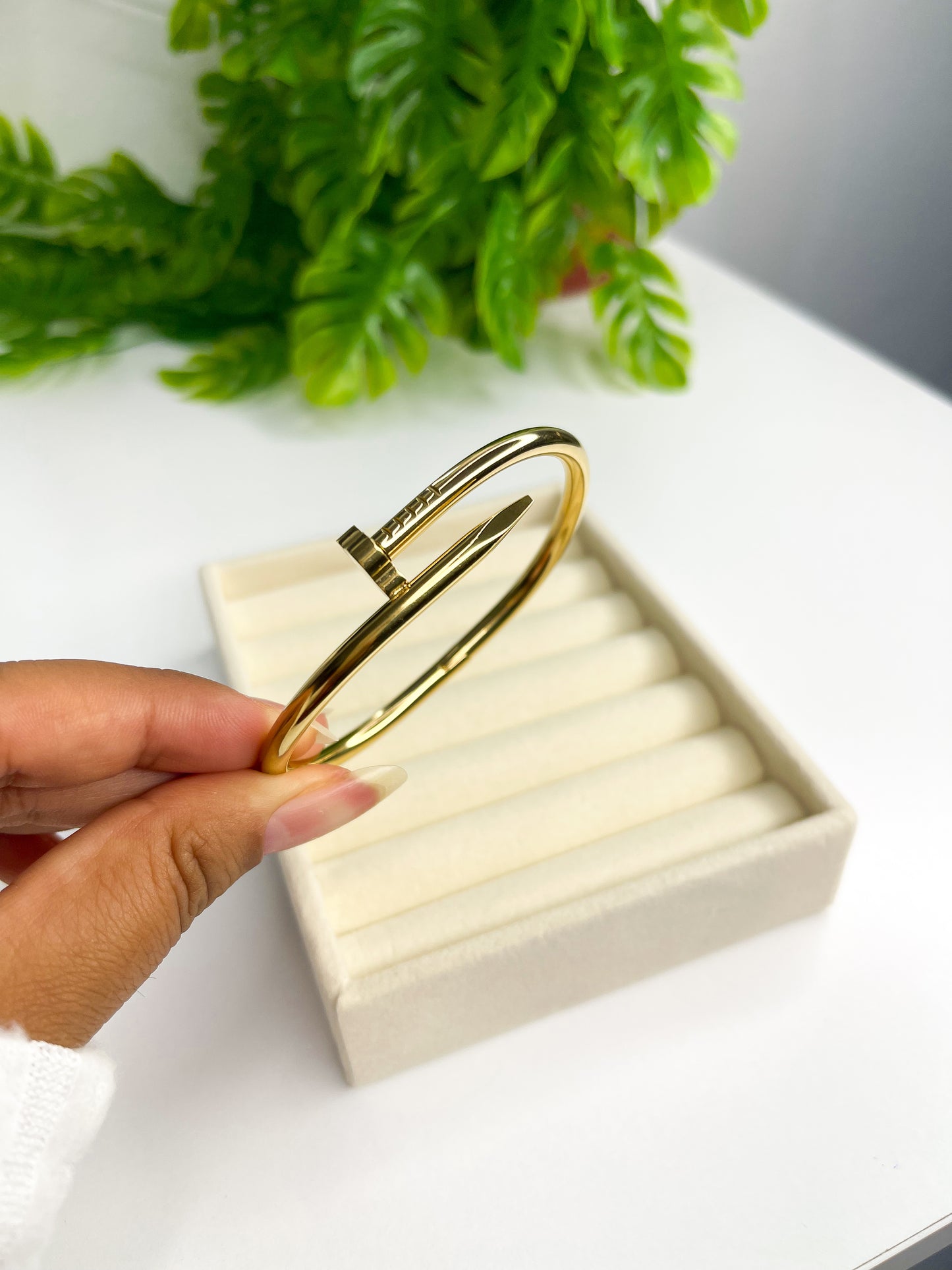 Bracelete Prego - Aço inoxidável