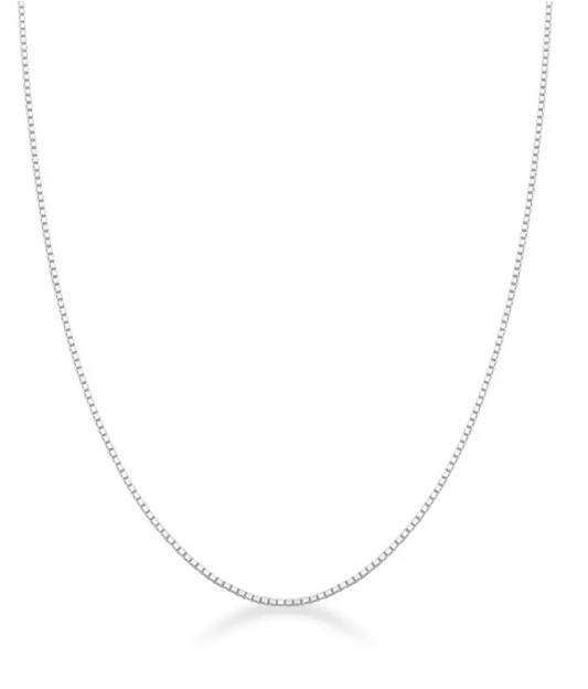 Corrente Veneziana Diamantada V12 - Prata 925