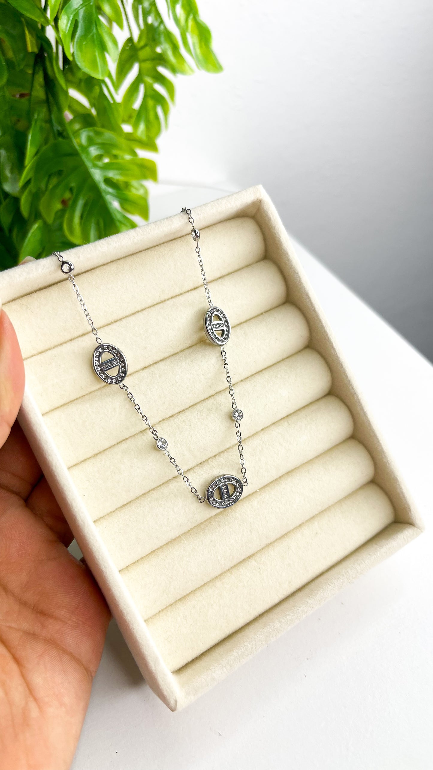 Colar Elos Elegance - Aço Inoxidável