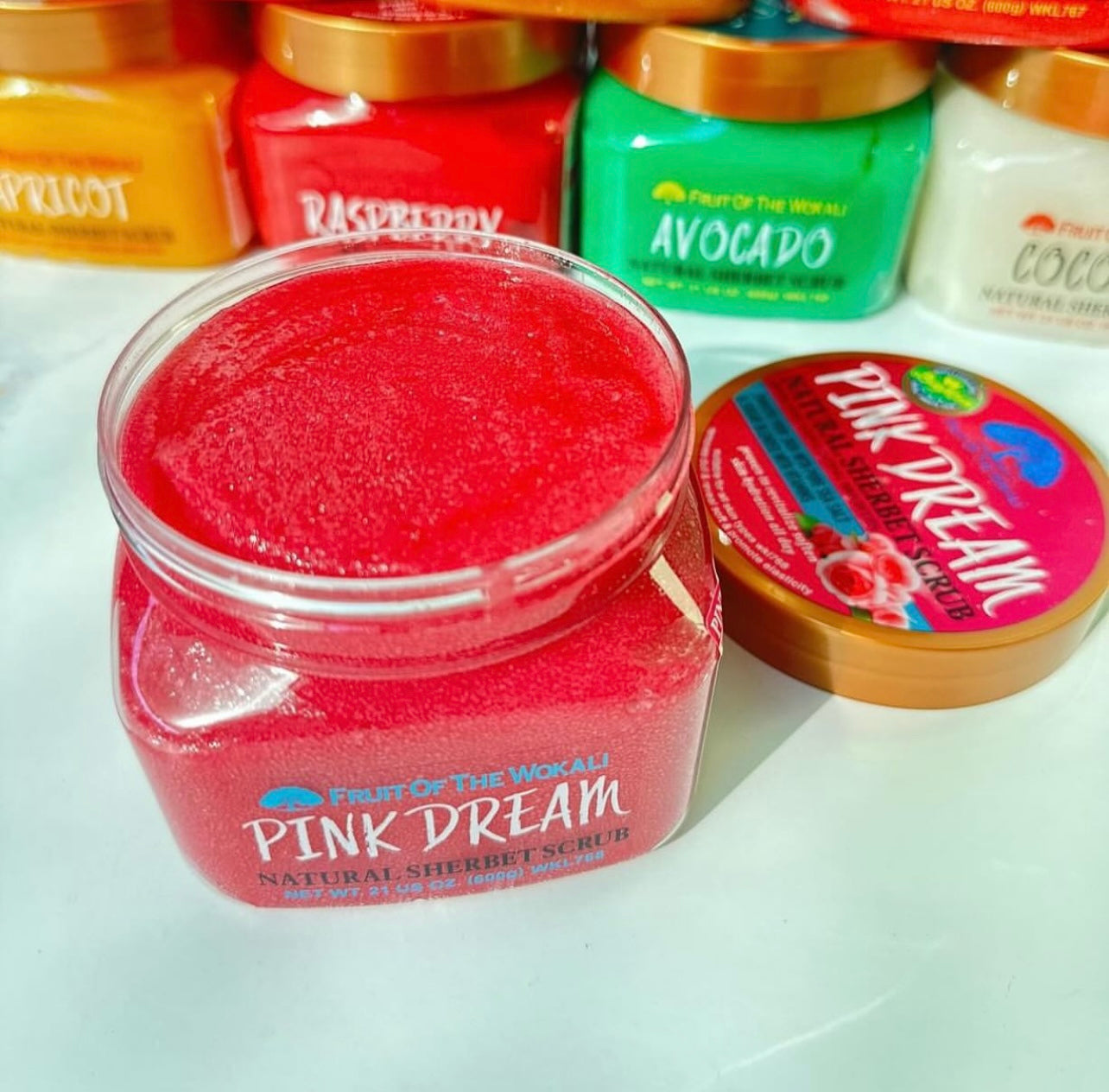 Esfoliante Corporal Fruit of the Wokali Pink Dream - 600g