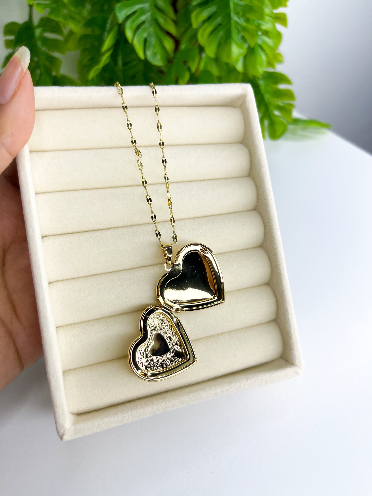 Colar Relicário Personalizável - Aço Inoxidável