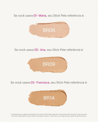 Base Stick Pele Multifuncional Boca Rosa