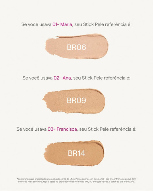 Base Stick Pele Multifuncional Boca Rosa