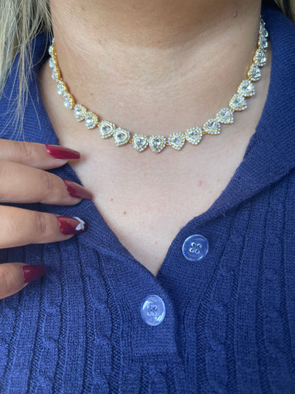 SW Inspired Heart Necklace - Stainless Steel