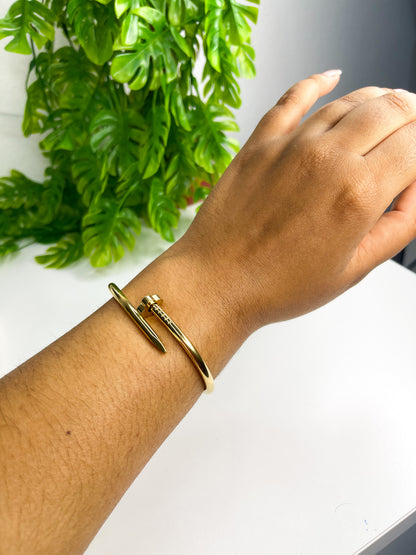 Bracelete Prego - Aço inoxidável