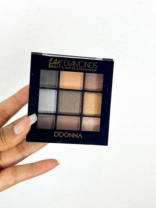 Paleta de Sombras 24k Diamonds D'donna